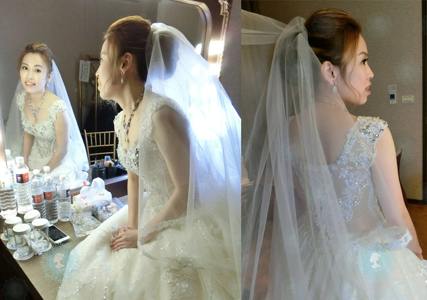 新娘秘書-iling幫我拍的新娘禮服照片